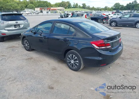 2014 Honda Civic Lx z USA, uszkodzony, nr VIN 19XFB2F56EE013966